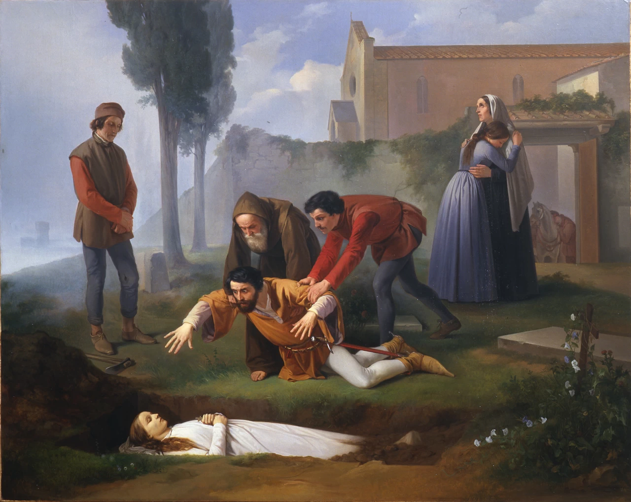 Nello alla tomba di Pia de' Tolomei - Galleria d'Arte Moderna, Firenze